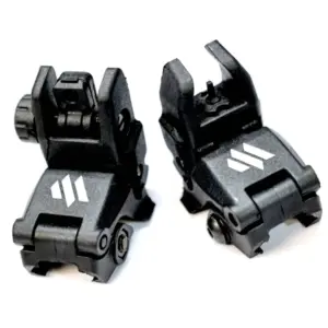 Front and Rear Polymer Backup Sights